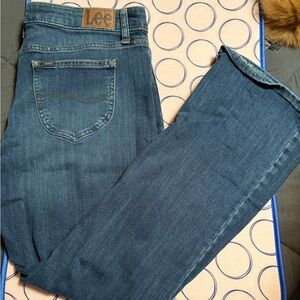 Lee Blue Straight Leg Women's Jeans